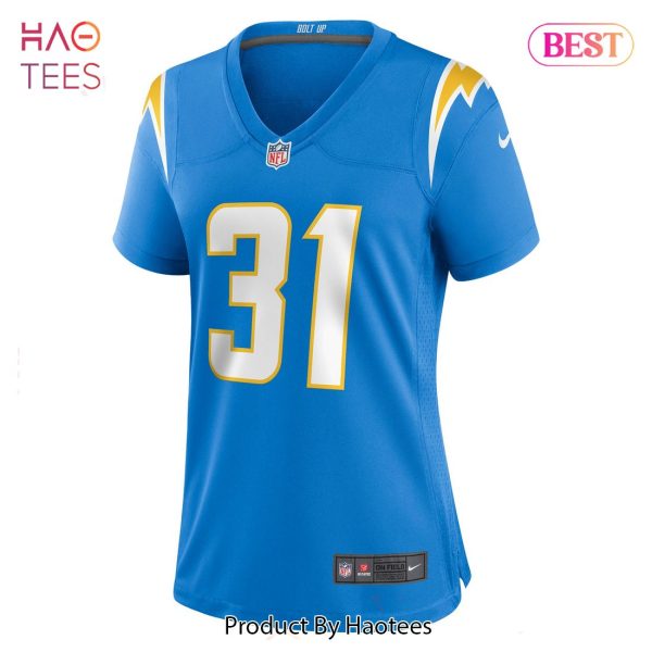 Nick Niemann Los Angeles Chargers Nike Women’s Game Player Jersey Powder Blue