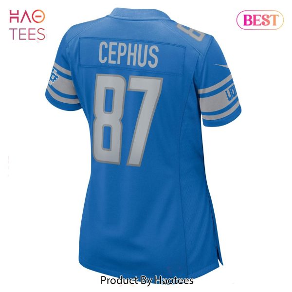 Quintez Cephus Detroit Lions Nike Women’s Game Jersey Blue