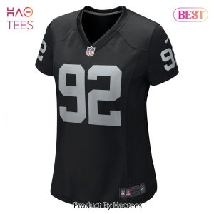 Richard Seymour Las Vegas Raiders Nike Women’s Retired Player Game Jersey Black