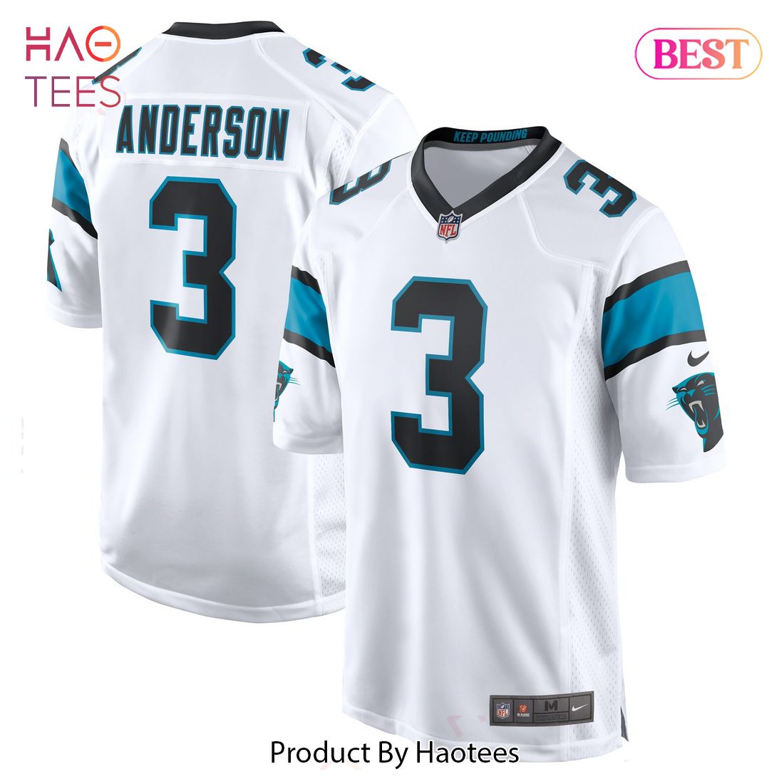 Robbie Anderson Carolina Panthers Nike Game Player Jersey White Luxury Store