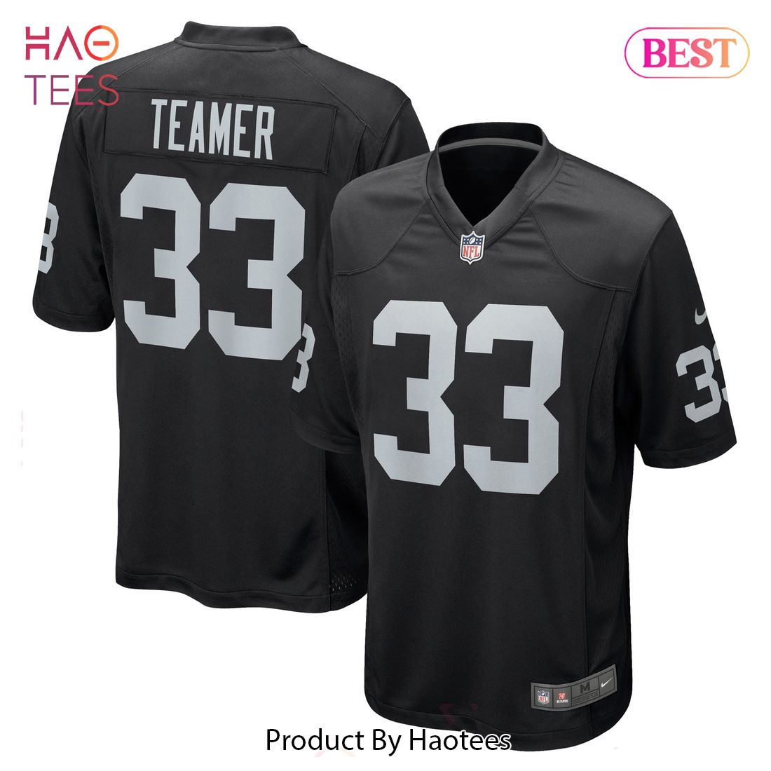 Roderic Teamer Las Vegas Raiders Nike Game Jersey Black Luxury Store