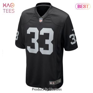 Roderic Teamer Las Vegas Raiders Nike Game Jersey Black