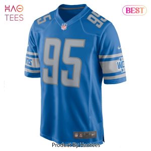 Romeo Okwara Detroit Lions Nike Game Jersey Blue