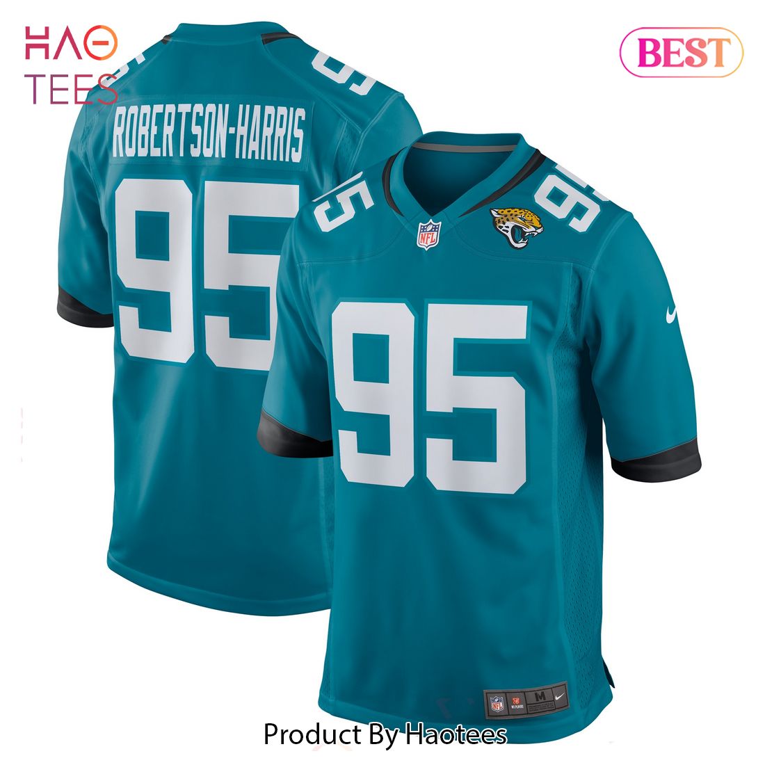 Roy Robertson-Harris Jacksonville Jaguars Nike Game Jersey Teal Luxury Store