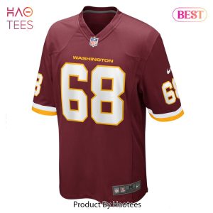 Russ Grimm Washington Football Team Nike Retired Player Jersey Burgundy