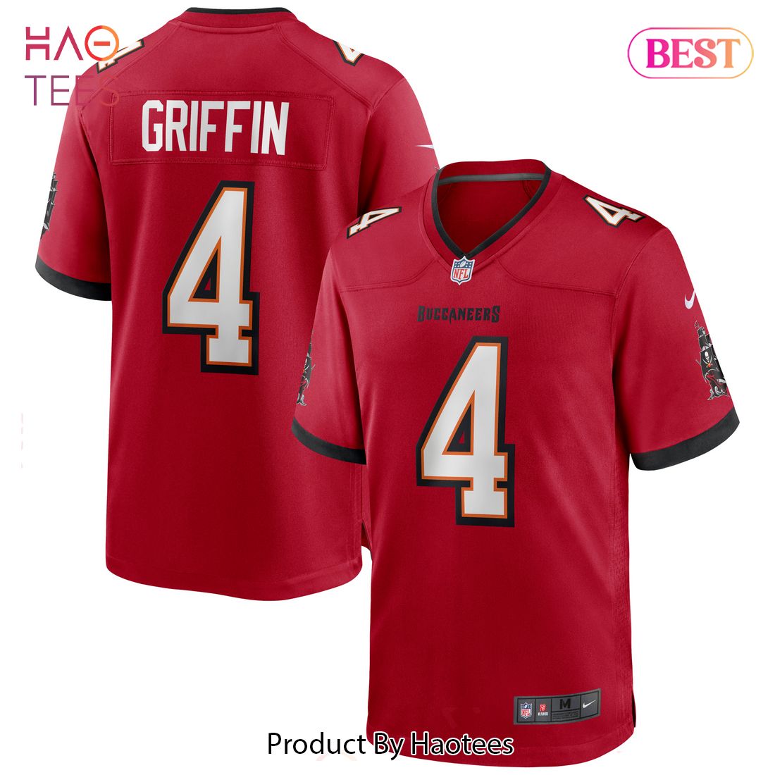 Ryan Griffin Tampa Bay Buccaneers Nike Game Jersey Red Luxury Store