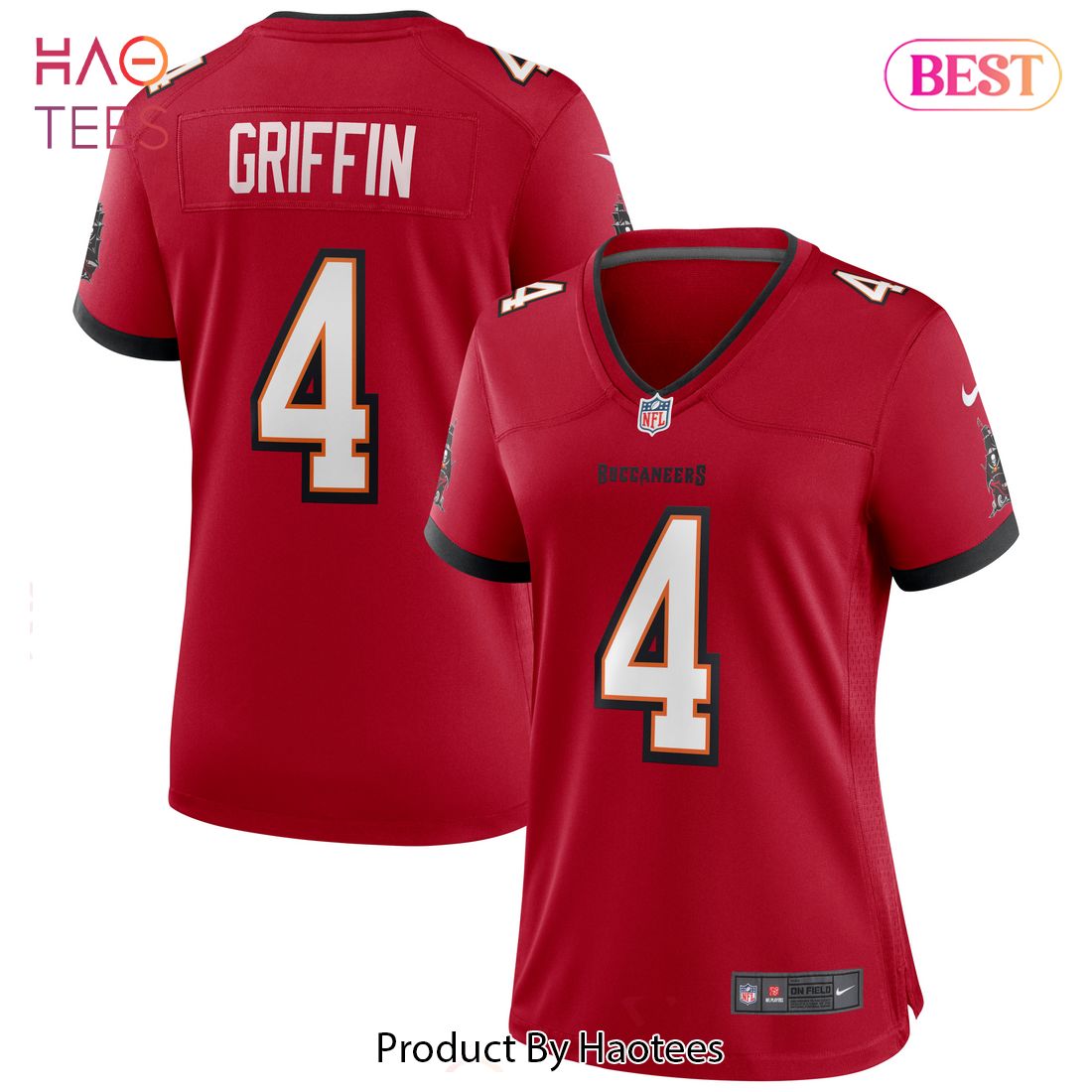 Ryan Griffin Tampa Bay Buccaneers Nike Women’s Game Jersey Red Luxury Store