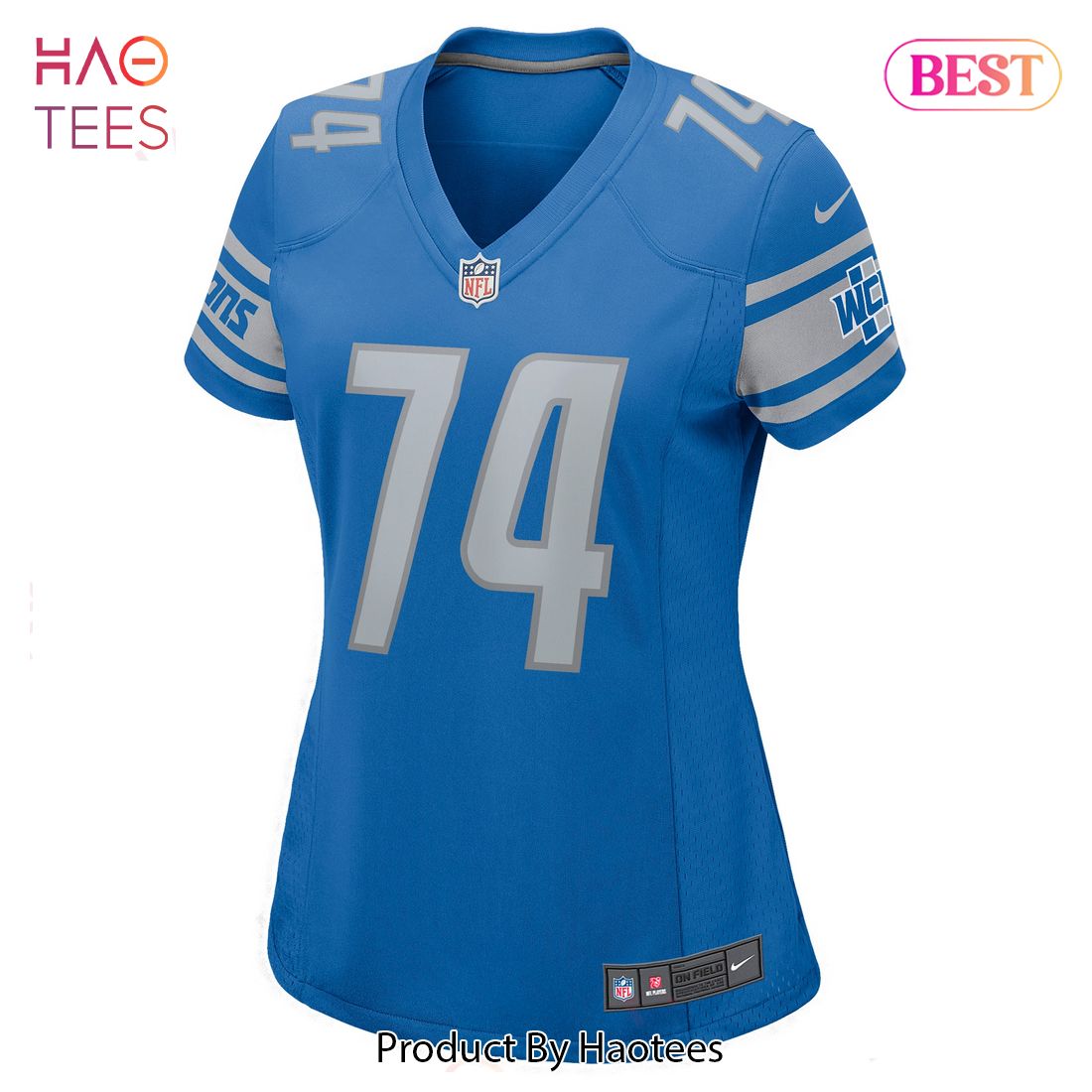 Ryan McCollum Detroit Lions Nike Women’s Game Jersey Blue Luxury Store