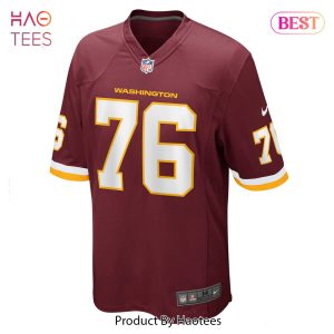 Sam Cosmi Washington Football Team Nike Game Jersey Burgundy