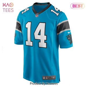 Sam Darnold Carolina Panthers Nike Game Player Jersey Blue