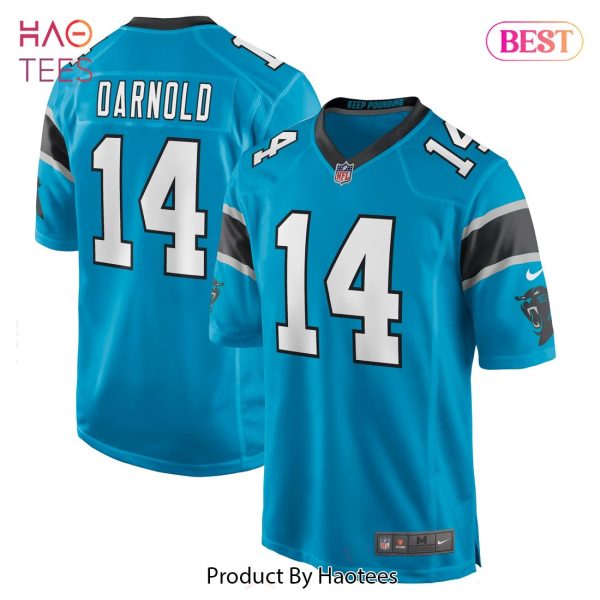 Sam Darnold Carolina Panthers Nike Game Player Jersey Blue