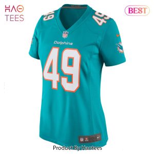 Sam Eguavoen Miami Dolphins Nike Women’s Game Jersey Aqua