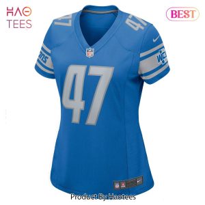 Scott Daly Detroit Lions Nike Women’s Game Jersey Blue