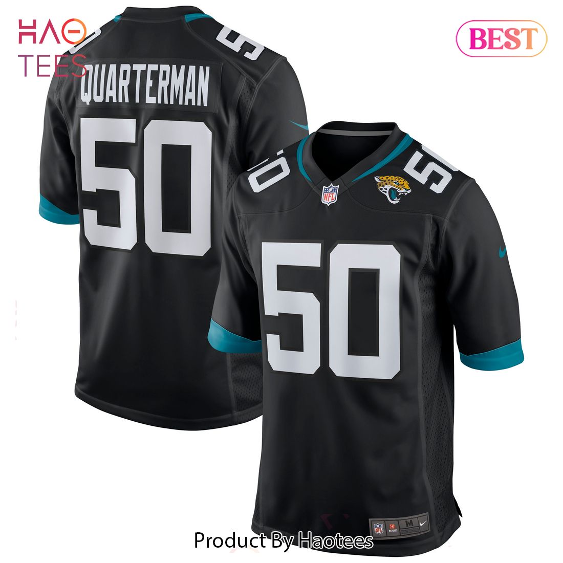 Shaquille Quarterman Jacksonville Jaguars Nike Game Jersey Black Luxury Store