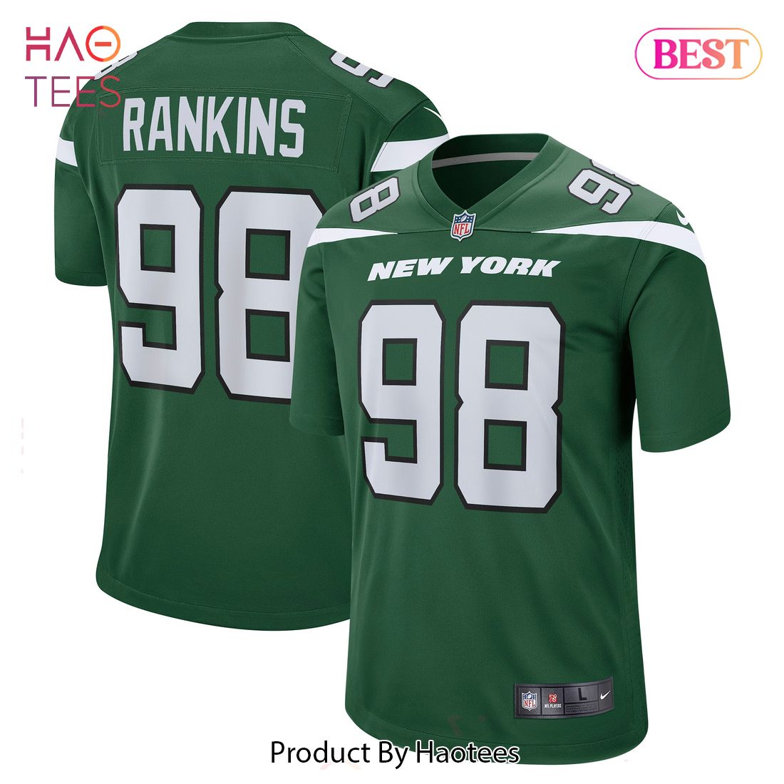 Sheldon Rankins New York Jets Nike Game Jersey Gotham Green Luxury Store