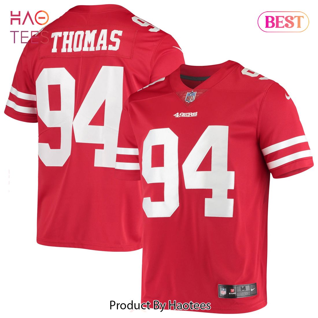 Solomon Thomas San Francisco 49ers Nike Vapor Limited Player Jersey Scarlet Luxury Store