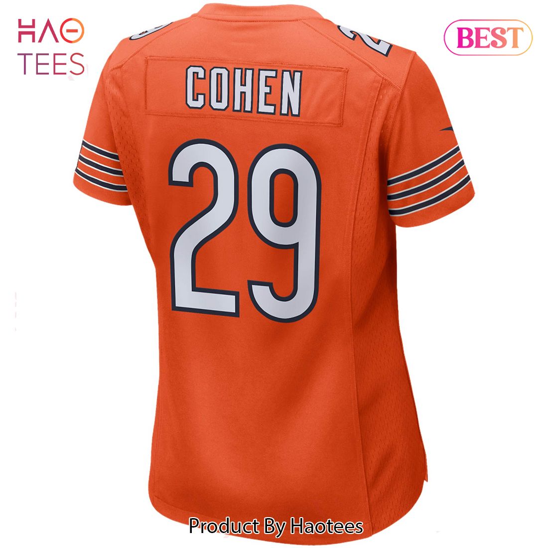 Tarik Cohen Chicago Bears Nike Women's Game Jersey - Orange