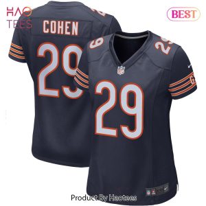 Tarik Cohen Chicago Bears Nike Women’s Game Player Jersey Navy Tarik Cohen Chicago Bears Nike Women’s Game Player Jersey Navy