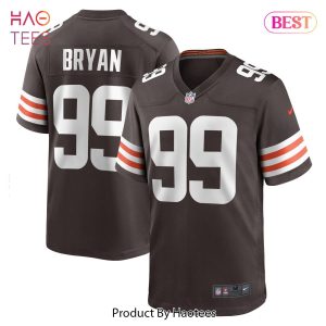 Taven Bryan Cleveland Browns Nike Game Jersey Brown Taven Bryan Cleveland Browns Nike Game Jersey Brown