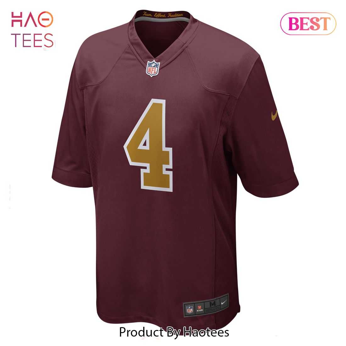 Taylor Heinicke Washington Football Team Nike Alternate Player Game Jersey Burgundy Luxury Store