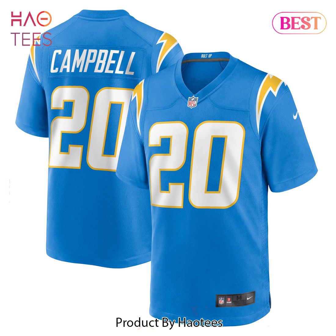 Tevaughn Campbell Los Angeles Chargers Nike Game Player Jersey Powder Blue Luxury Store