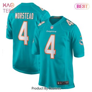 Thomas Morstead Miami Dolphins Nike Game Jersey Aqua Thomas Morstead Miami Dolphins Nike Game Jersey Aqua