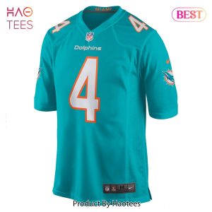 Thomas Morstead Miami Dolphins Nike Game Jersey Aqua