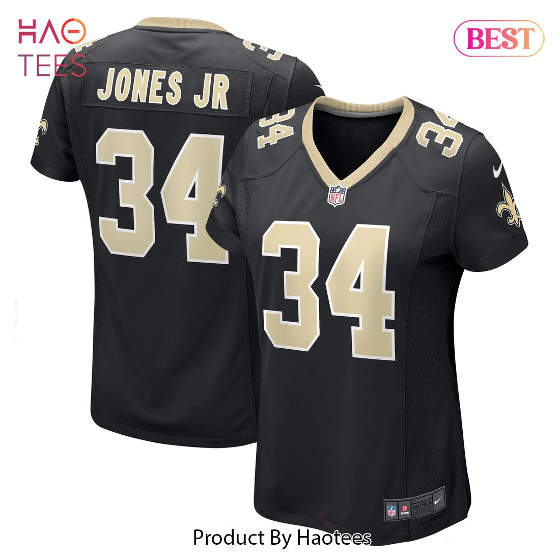 Tony Jones Jr. New Orleans Saints Nike Women’s Player Game Jersey Black Luxury Store