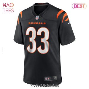 Tre Flowers Cincinnati Bengals Nike Game Jersey Black