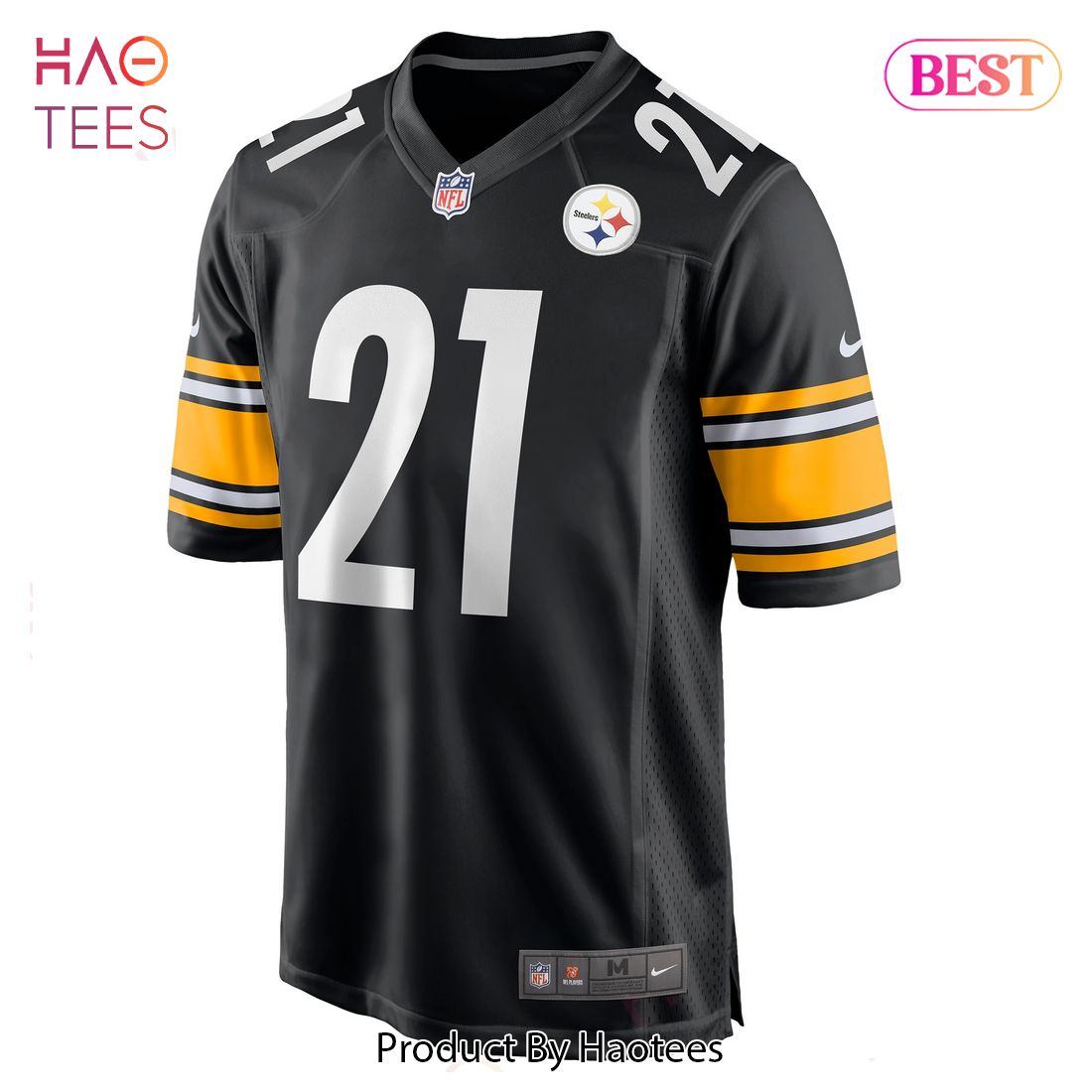 Tre Norwood Pittsburgh Steelers Nike Game Jersey Black Luxury Store