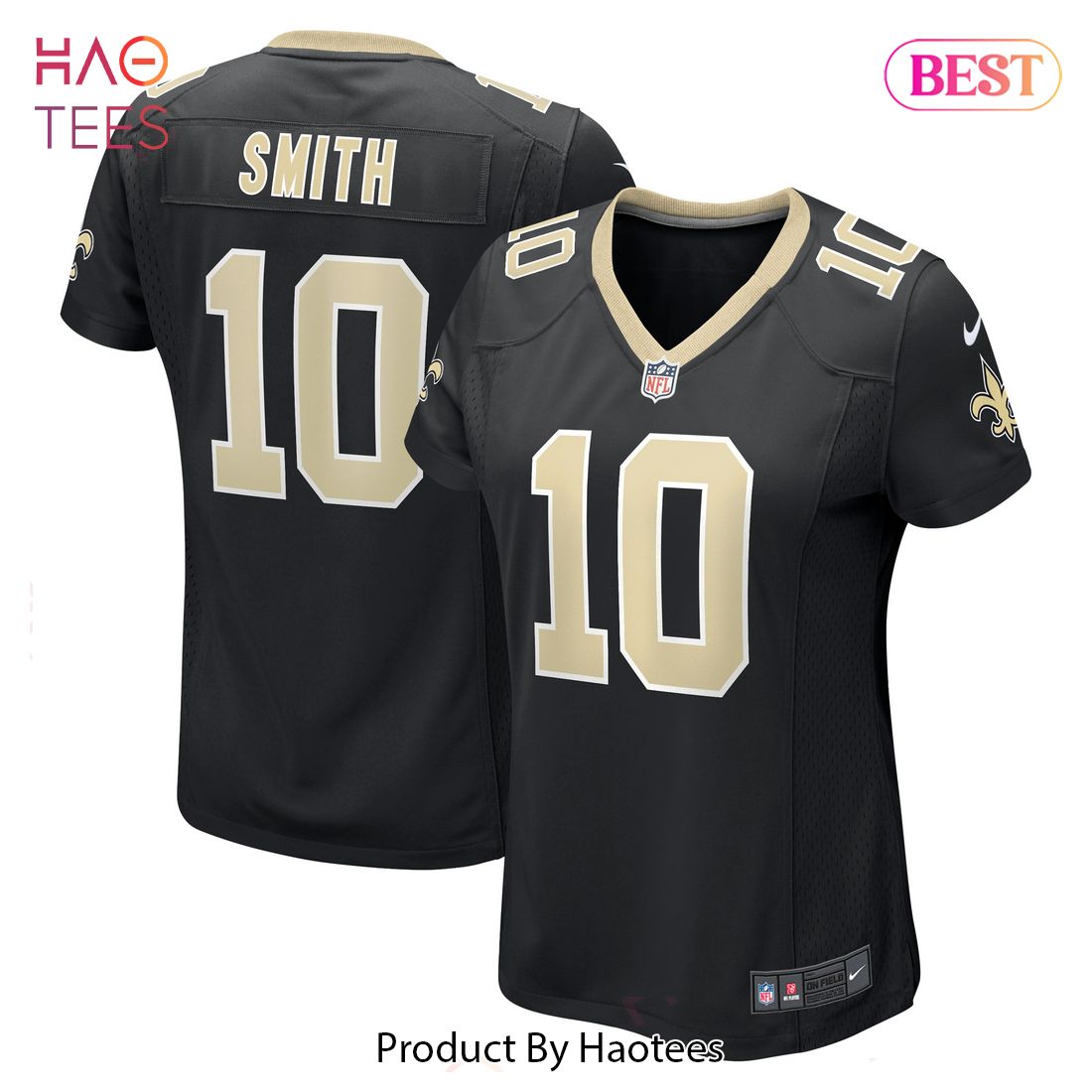 Tre’Quan Smith New Orleans Saints Nike Women’s Game Jersey Black Luxury Store