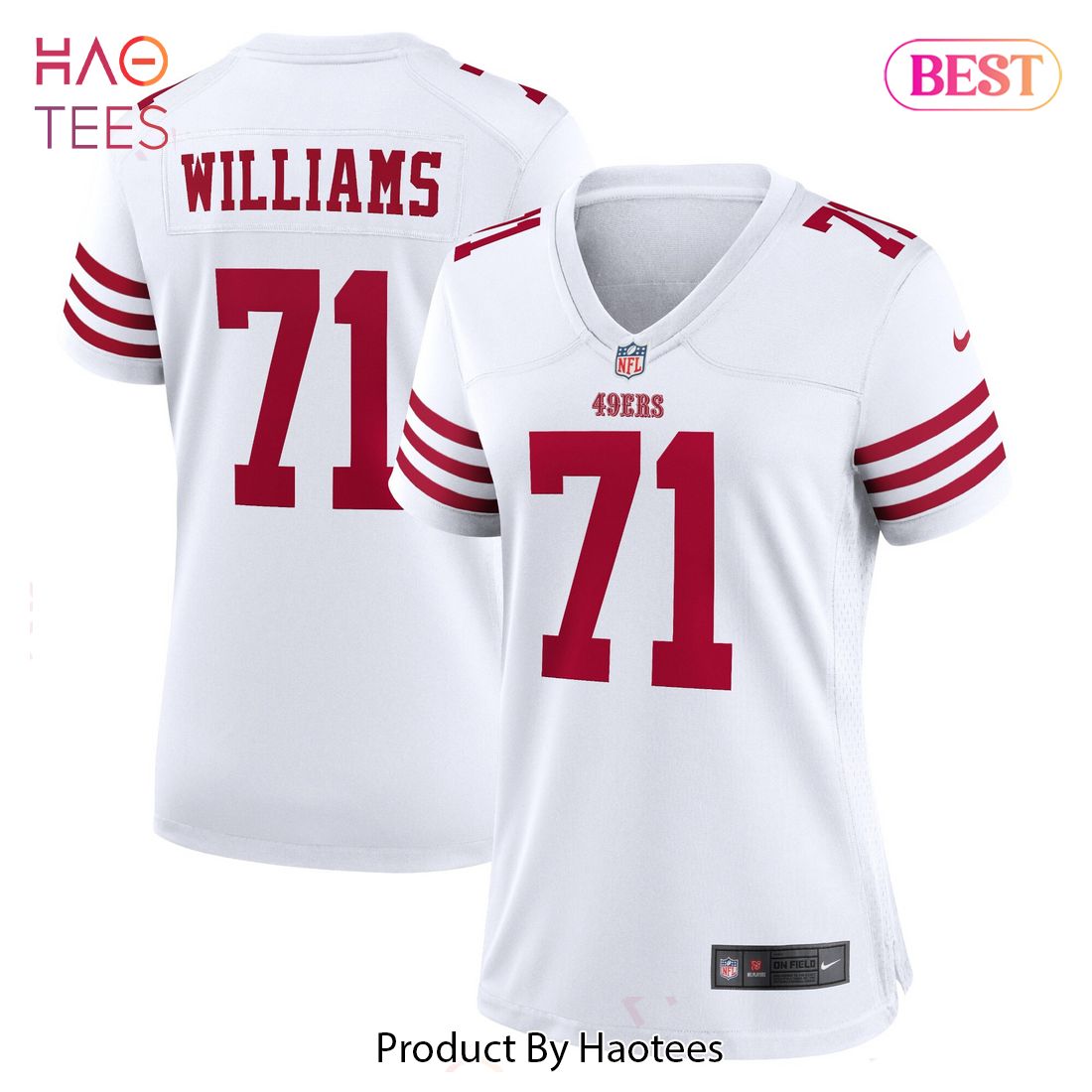 Trent Williams San Francisco 49ers Nike Women’s Player Game Jersey White