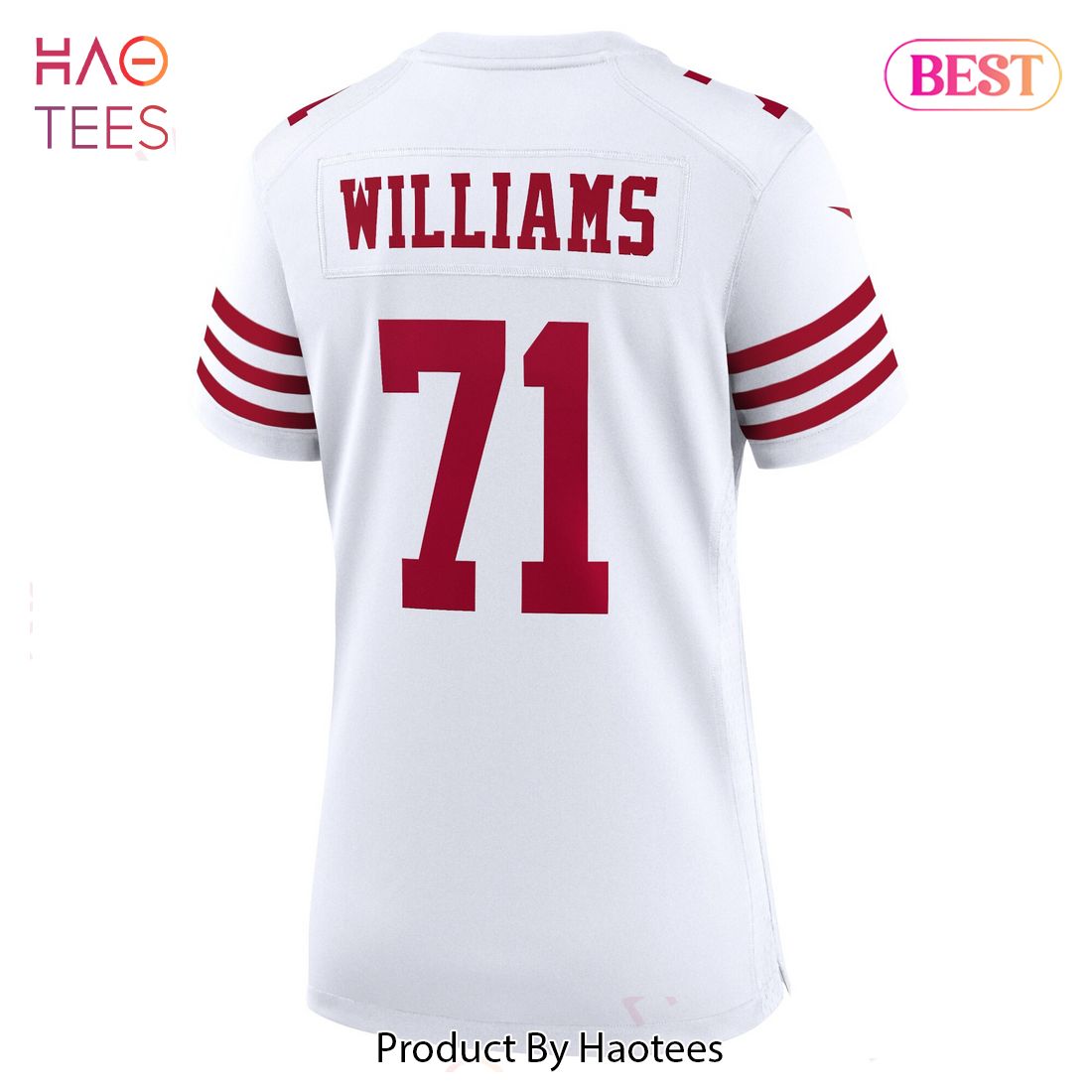 Trent Williams San Francisco 49ers Nike Women's Player Game Jersey White