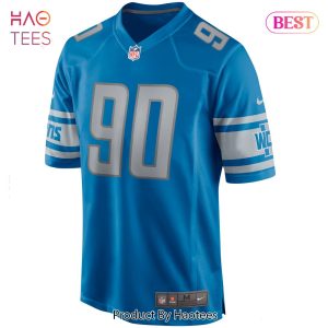 Trey Flowers Detroit Lions Nike Game Jersey Blue