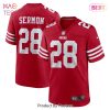 Trey Sermon San Francisco 49ers Nike Player Game Jersey Scarlet