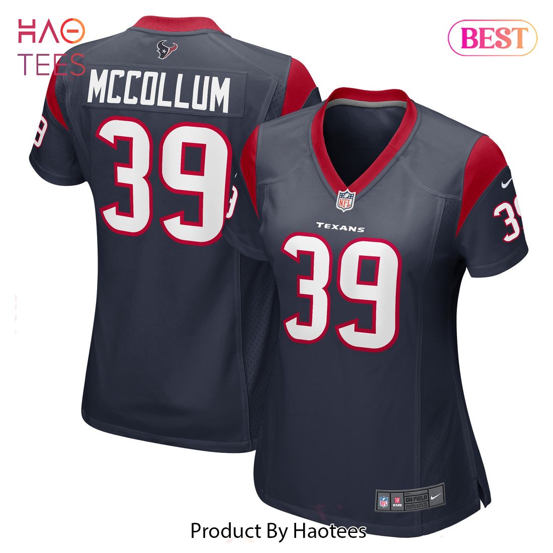 Tristin McCollum Houston Texans Nike Women’s Game Player Jersey Navy Luxury Store