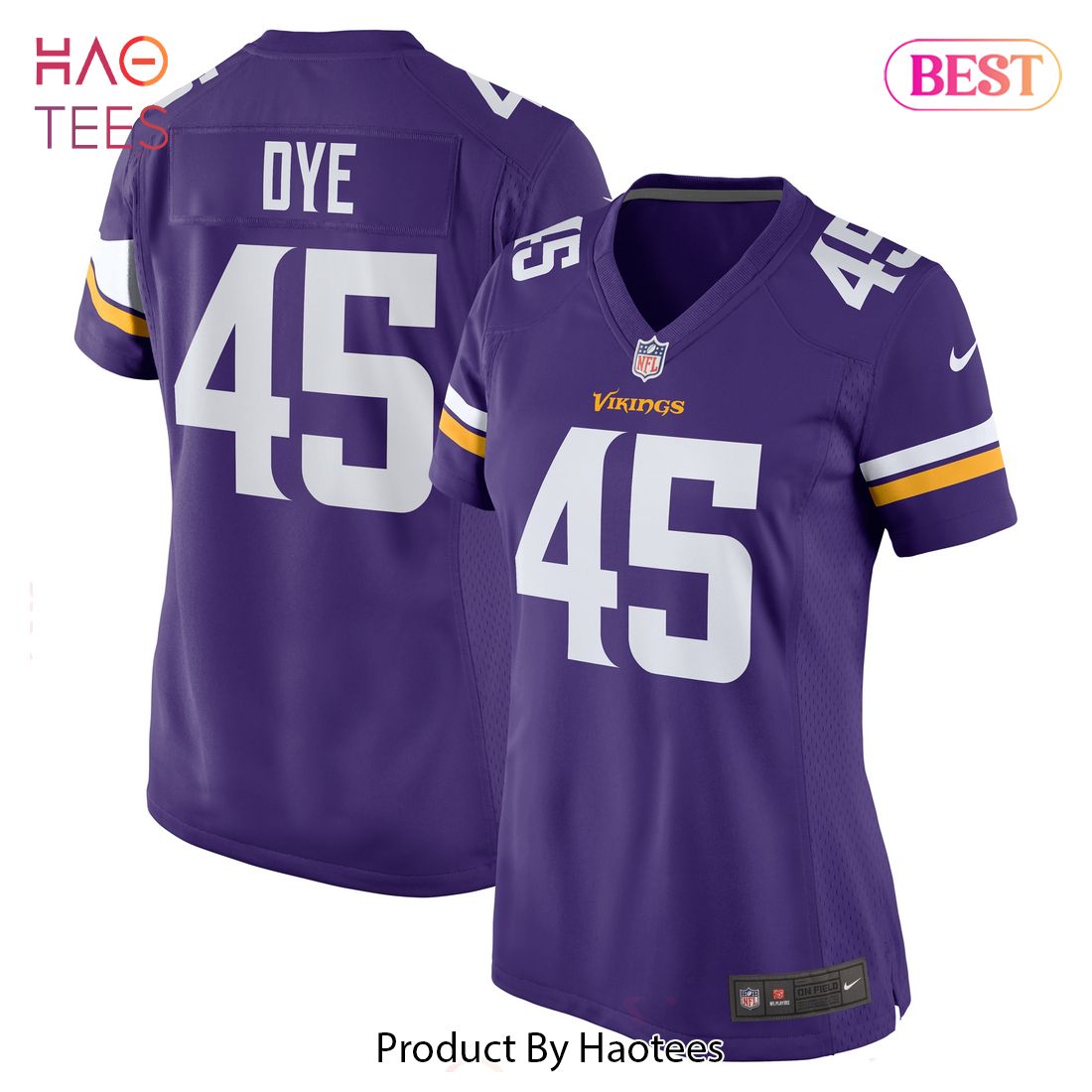 Troy Dye Minnesota Vikings Nike Women’s Game Jersey Purple Luxury Store