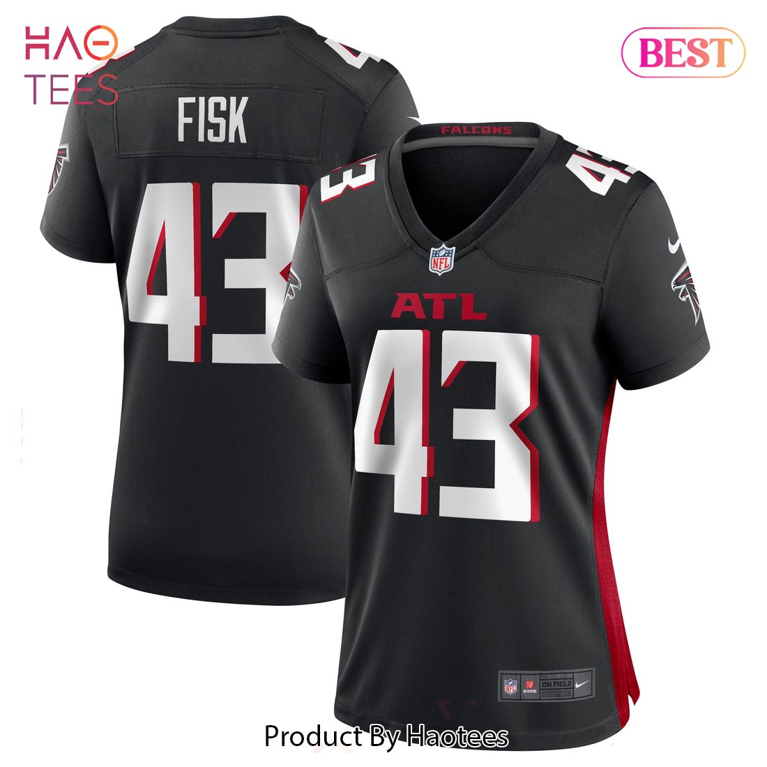 Tucker Fisk Atlanta Falcons Nike Women’s Player Game Jersey Black Luxury Store