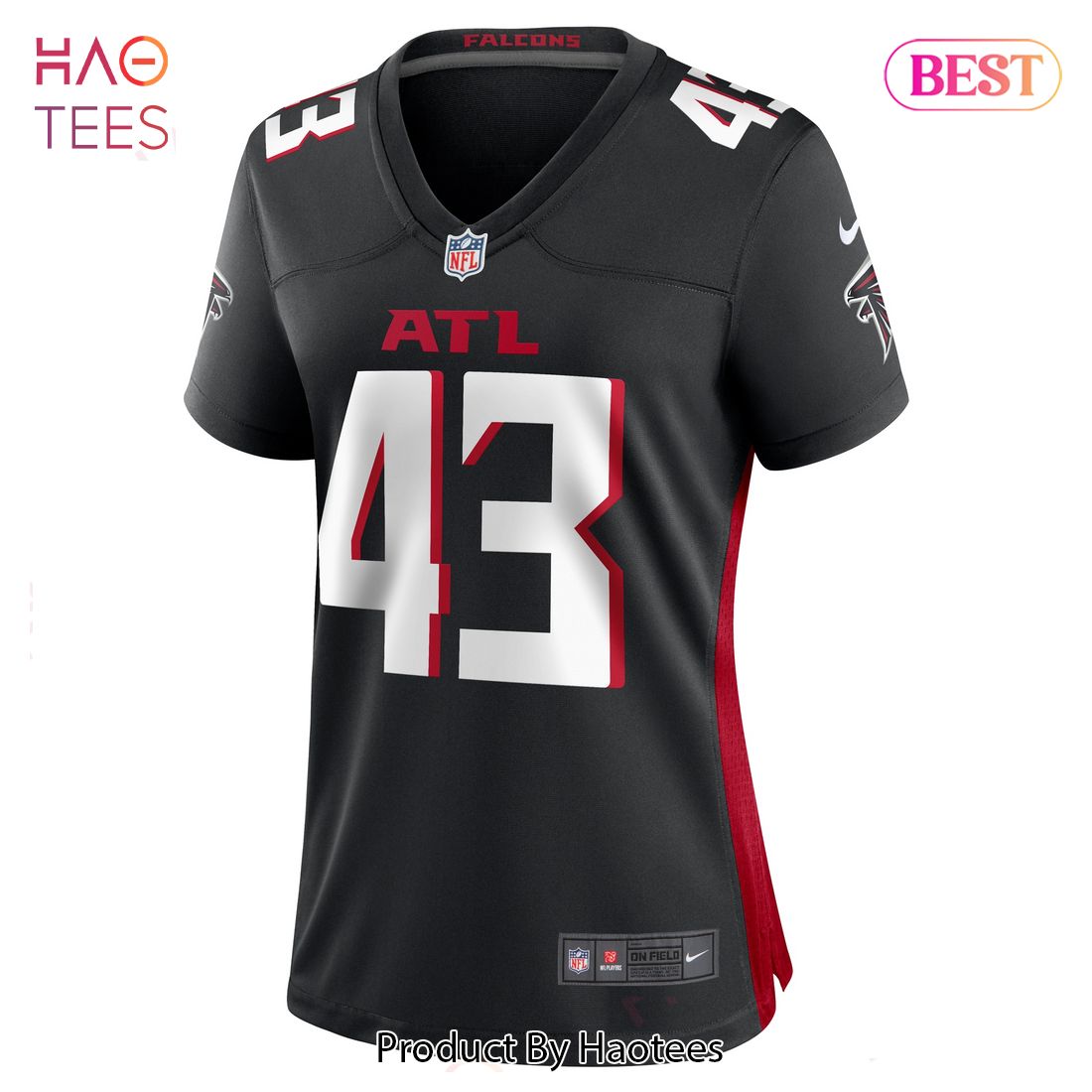 Tucker Fisk Atlanta Falcons Nike Women’s Player Game Jersey Black Luxury Store