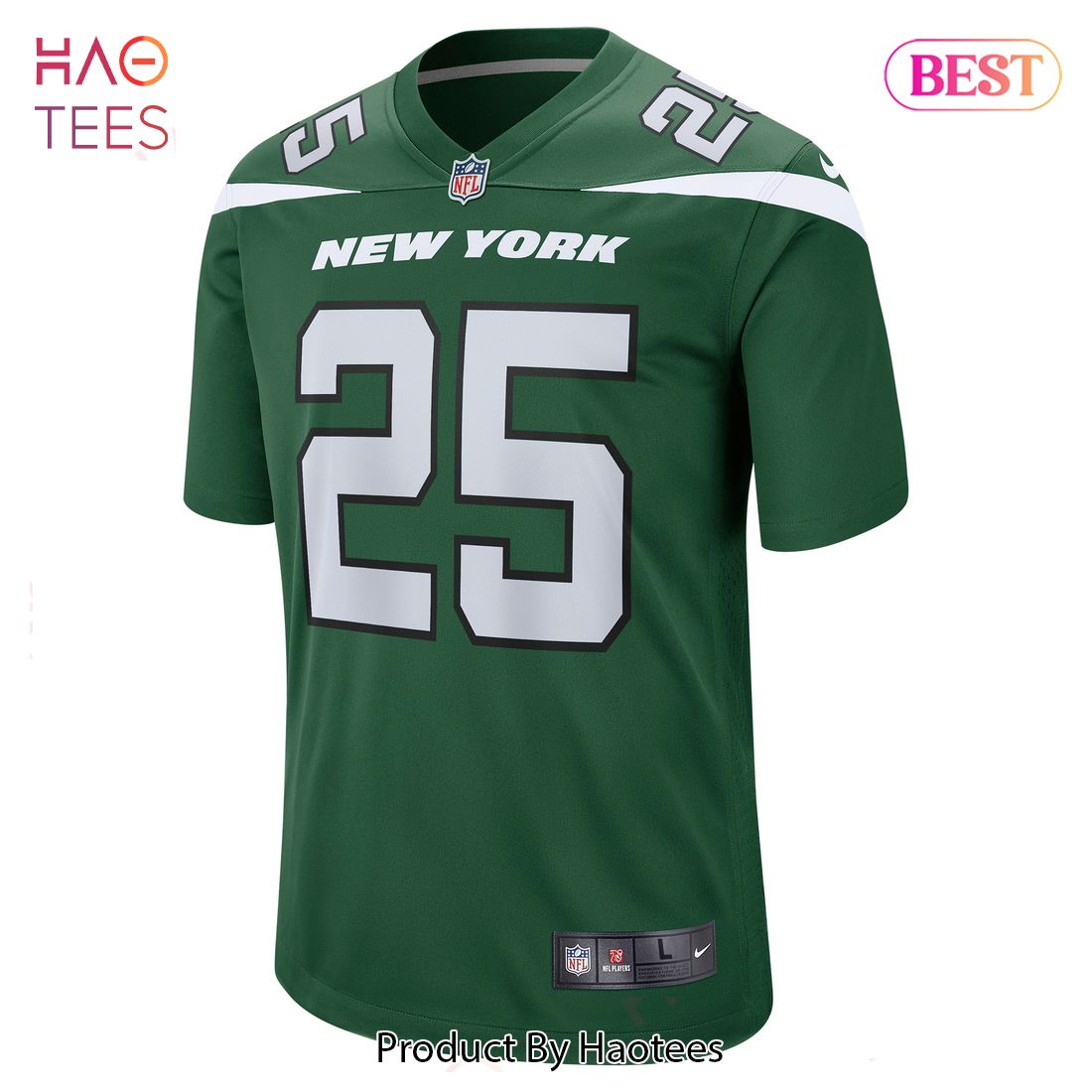 Ty Johnson New York Jets Nike Game Jersey Gotham Green Luxury Store