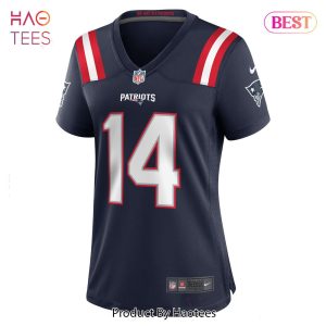Ty Montgomery New England Patriots Nike Women’s Player Game Jersey Navy