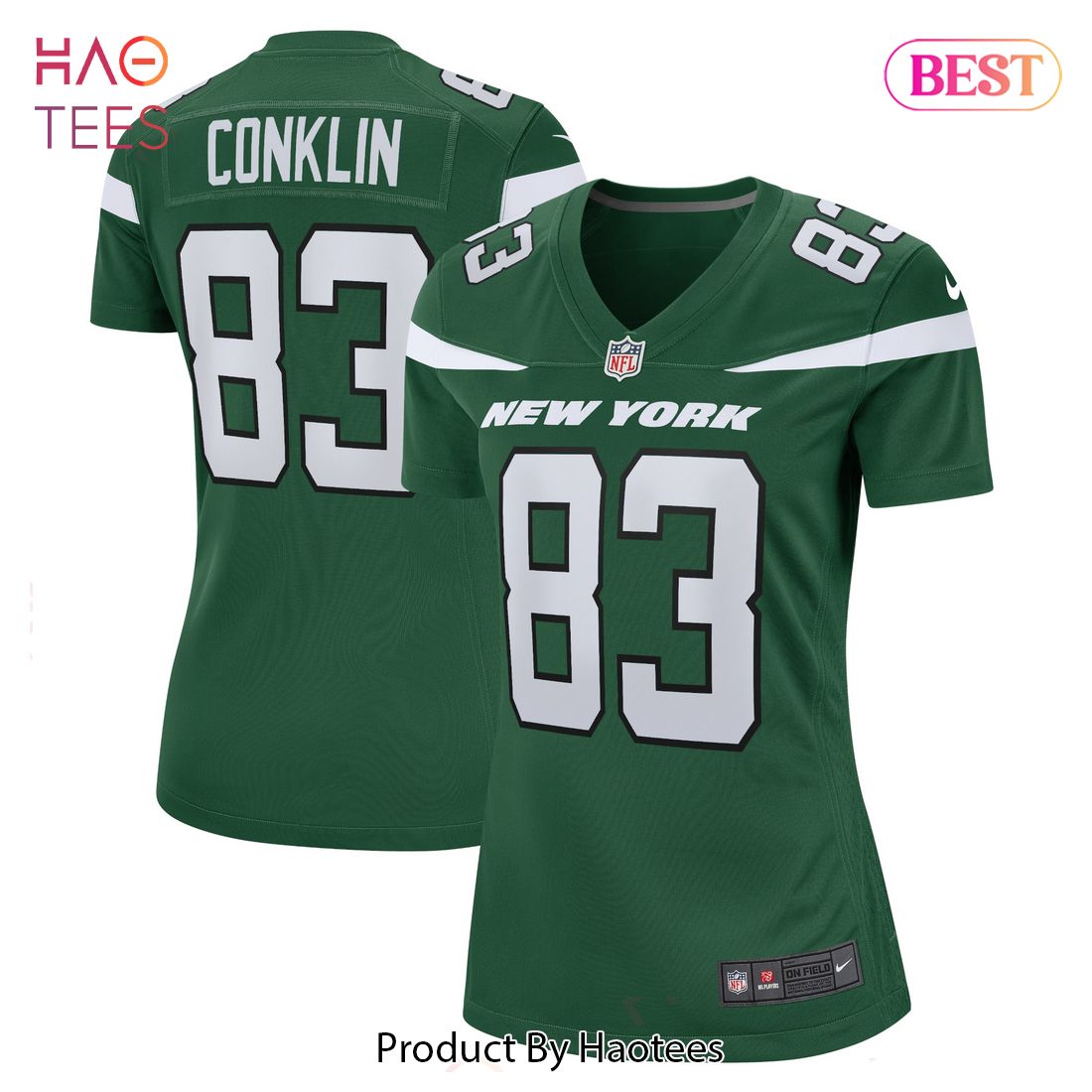 Tyler Conklin New York Jets Nike Women’s Game Jersey Gotham Green Luxury Store