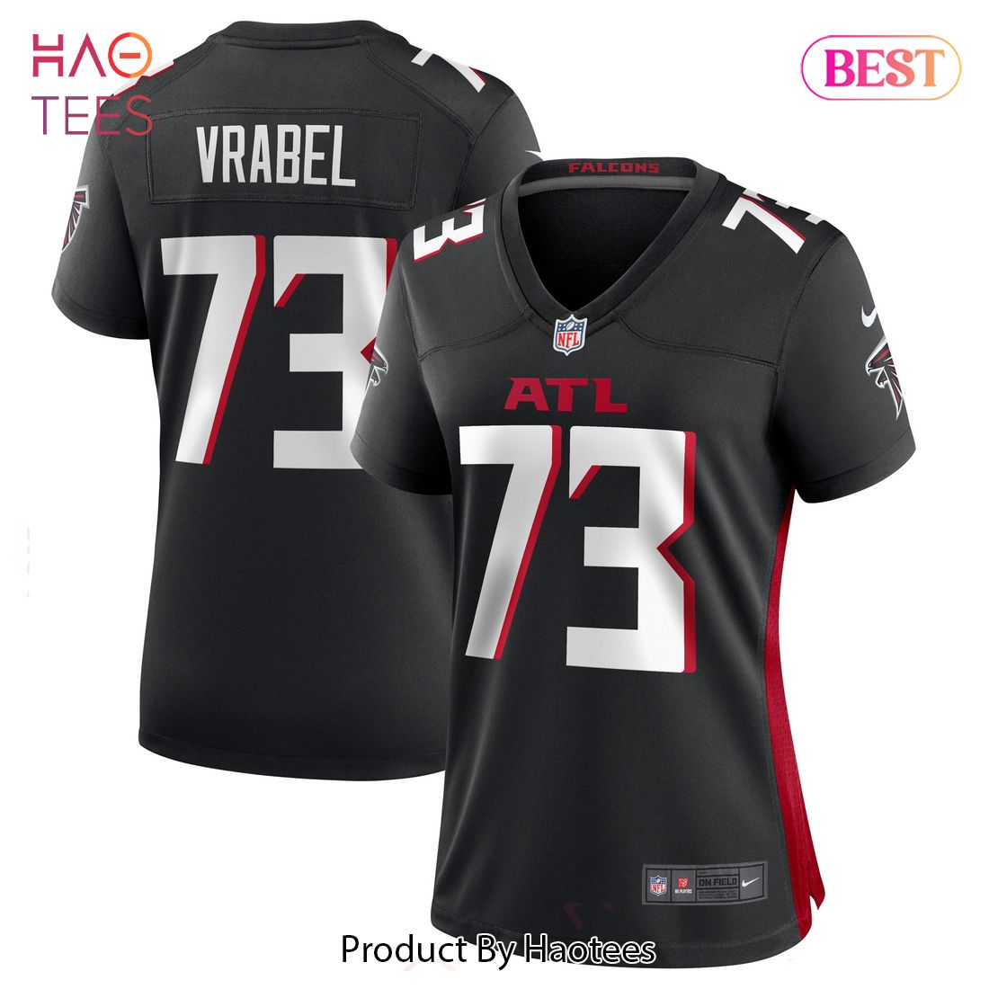 Tyler Vrabel Atlanta Falcons Nike Women’s Player Game Jersey Black Luxury Store