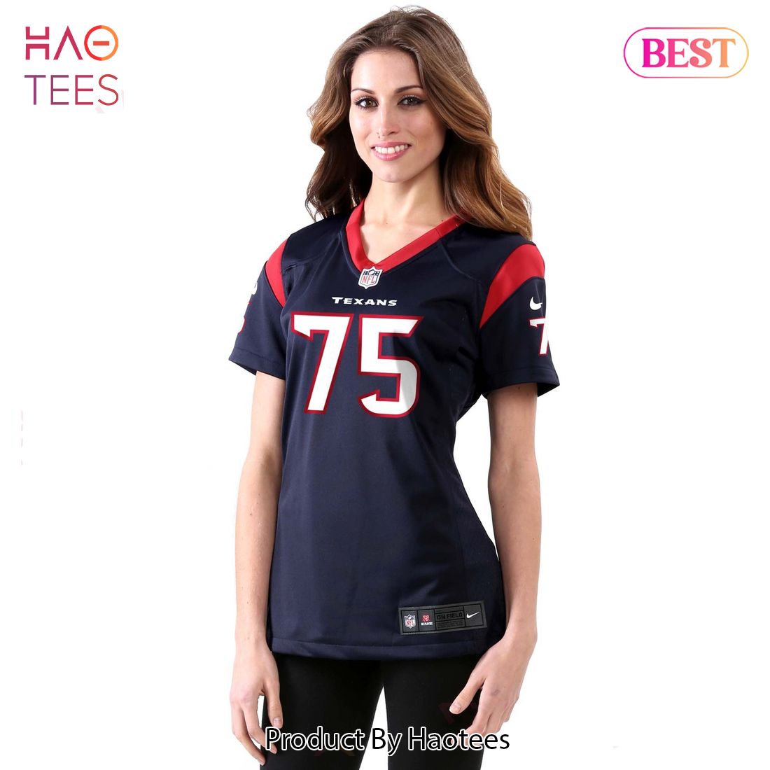 Vince Wilfork Houston Texans Nike Women’s Game Jersey Navy Blue Luxury Store