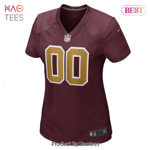 Washington Football Team Nike Women’s Alternate Custom Jersey Burgundy