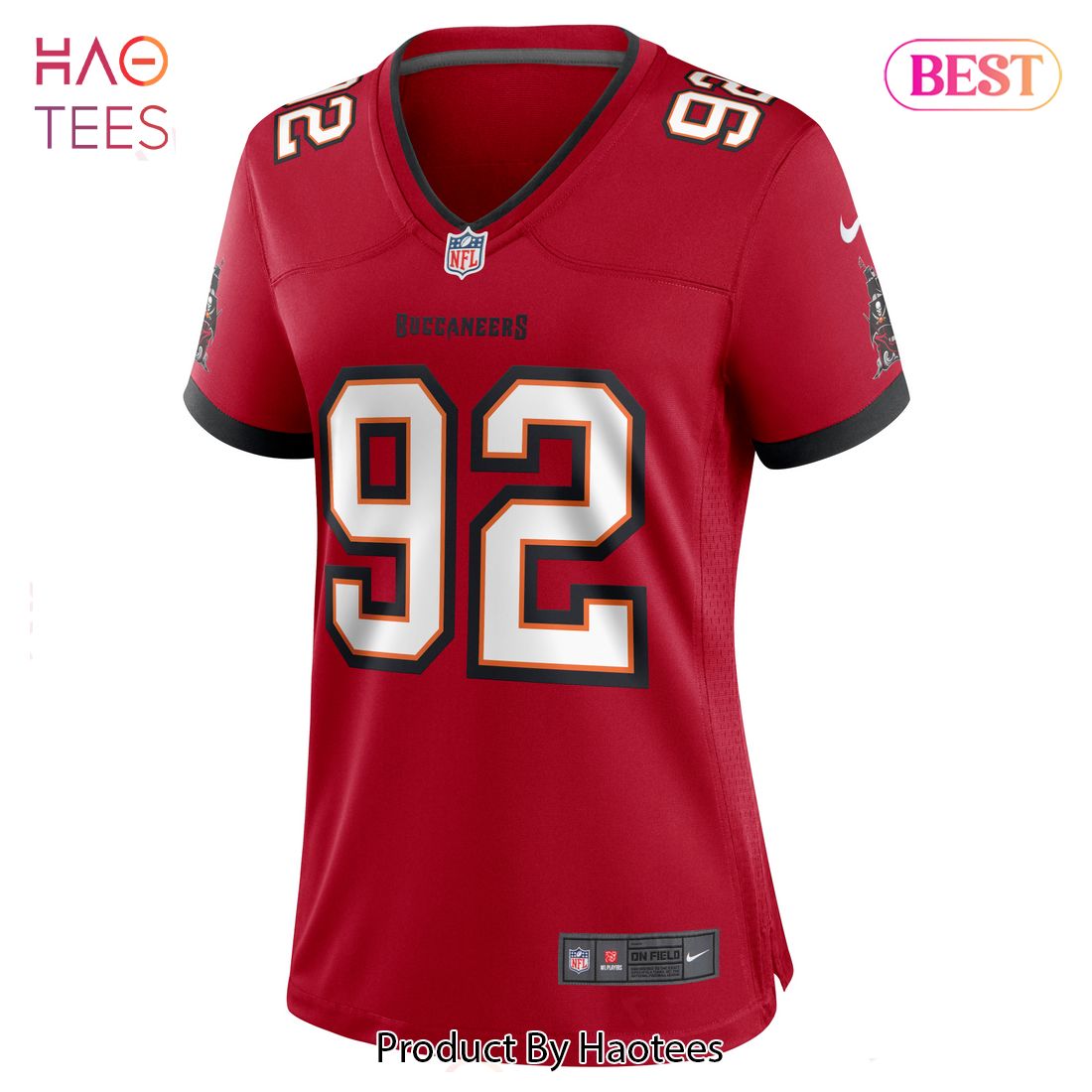 William Gholston Tampa Bay Buccaneers Nike Women’s Game Jersey Red Luxury Store