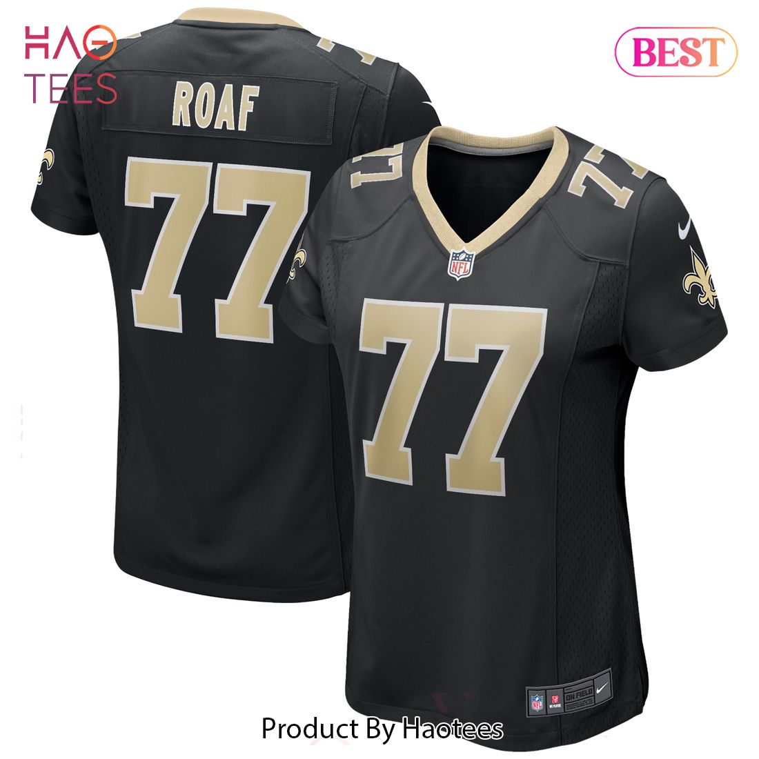 Willie Roaf New Orleans Saints Nike Women’s Game Retired Player Jersey Black Luxury Store