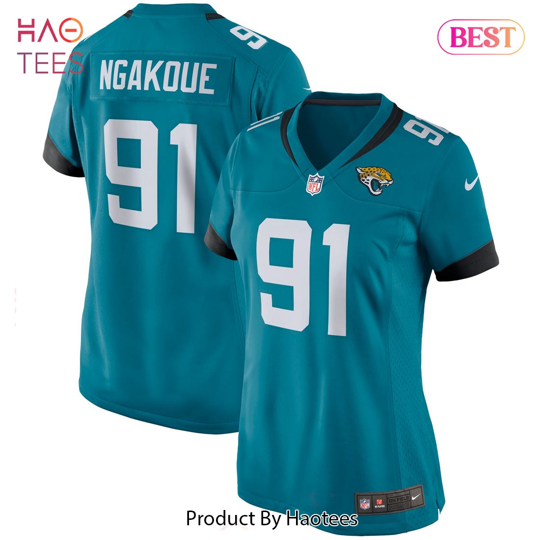 Yannick Ngakoue Jacksonville Jaguars Nike Women’s Game Jersey Teal Luxury Store