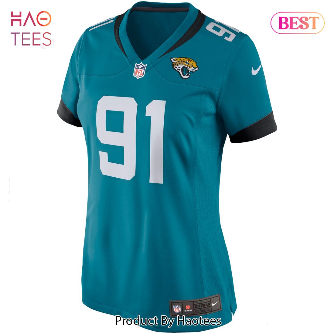 Yannick Ngakoue Jacksonville Jaguars Nike Women’s Game Jersey Teal Luxury Store