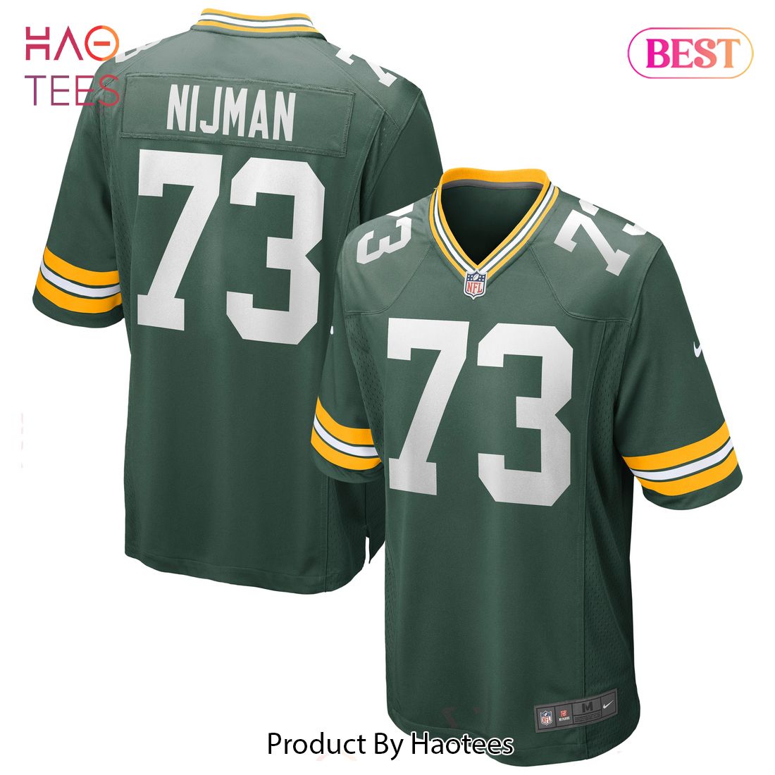 Yosh Nijman Green Bay Packers Nike Game Jersey Green Luxury Store